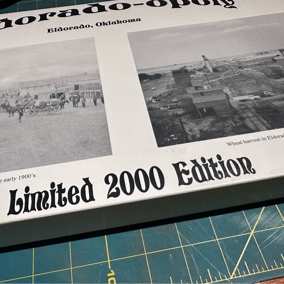 VTG 2000 Oklahoma Monopoly Board Game - El Dorado-Opoly Brand New/Pieces Sealed - Picture 3 of 11